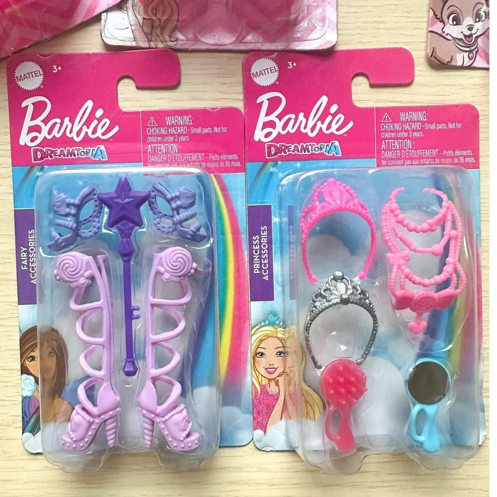 New Mattel BARBIE‎ Accessories 6 Piece Lot